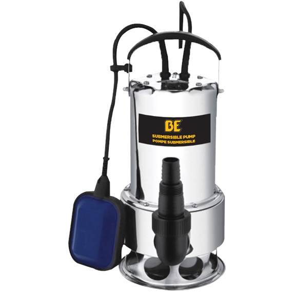 BE Stainless Steel 3/4 HP Tethered On/Off Submersible Water Pump